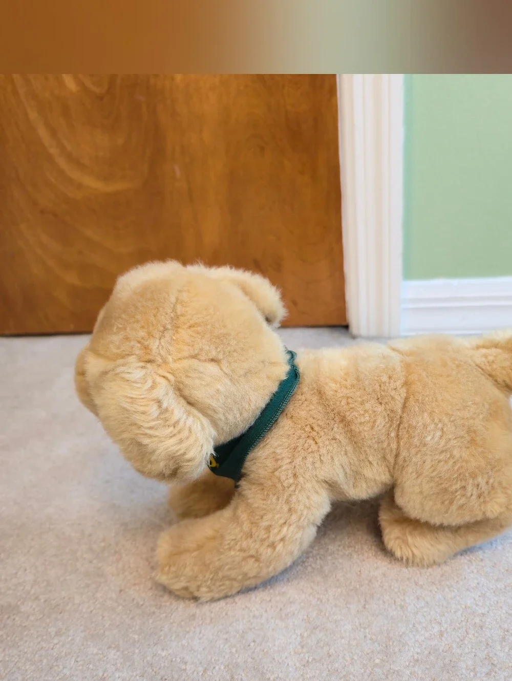 Cabela's Yellow Plush Lab with Bandana Logo A3